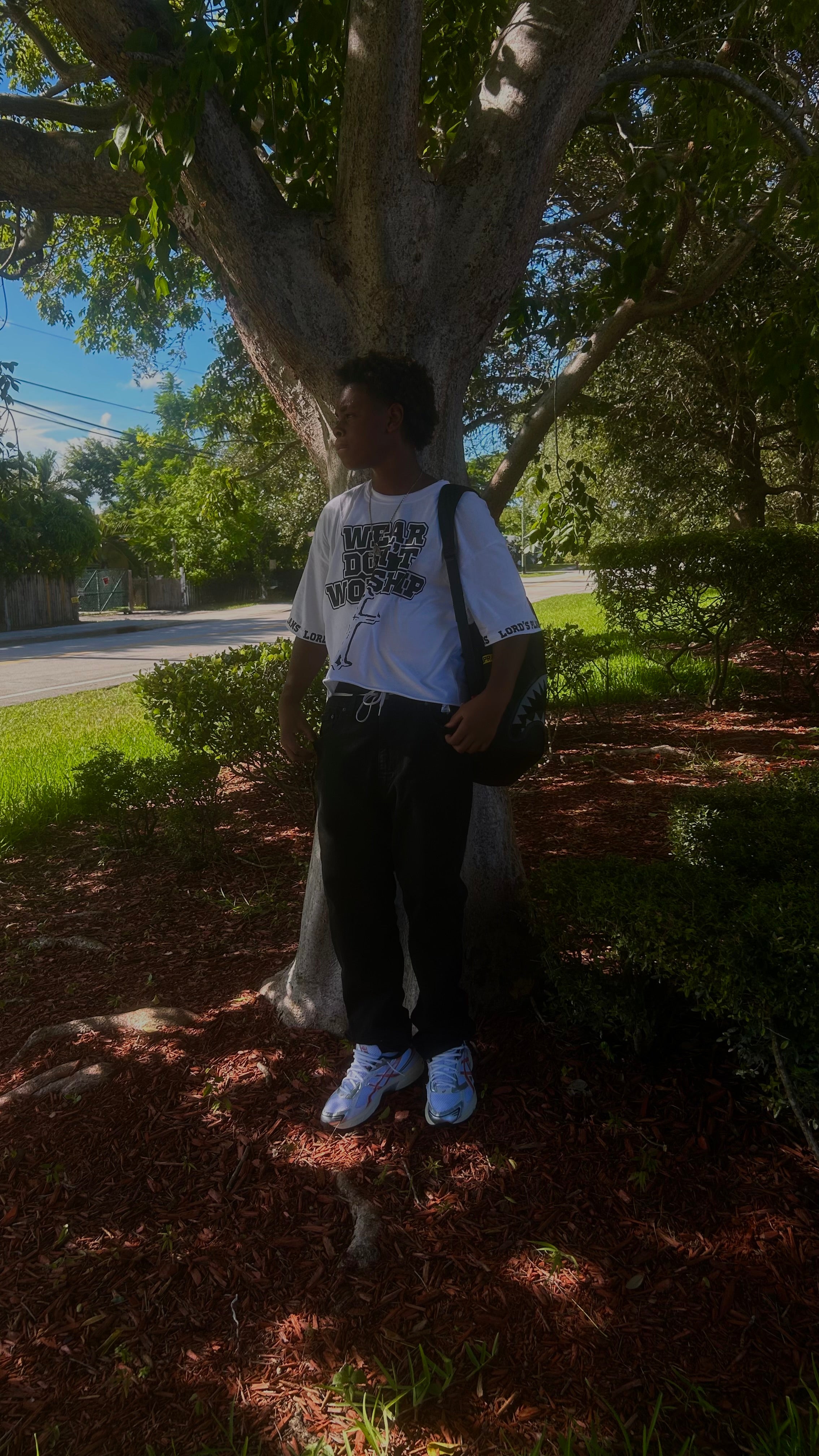 Wear don’t worship t-shirt